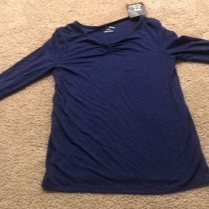 Target Navy Shirt Size 7/8